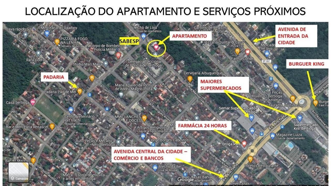 Apartamento No Centro De Bertioga Appartement Buitenkant foto